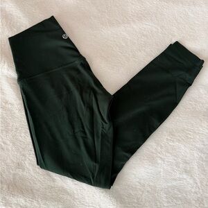 lululemon Align 25” in Legacy Green